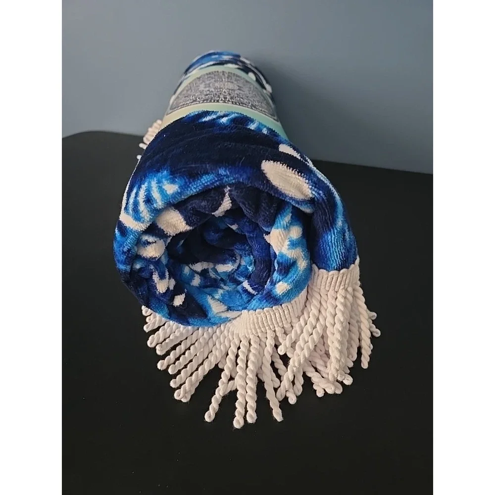 OEKO-TEX Pool‎ & Beach Rounds Blue White Color 65